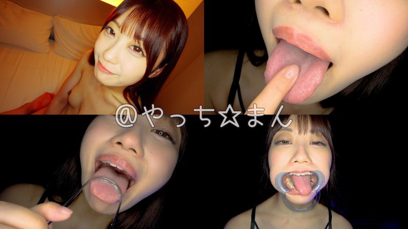 H_1651Y00266A [Personal shooting] Kasagi Ichika's oral observation: She brushes her tongue, sucks her fingers, and shows her mouth with a mouth opener while writhing in pleasure